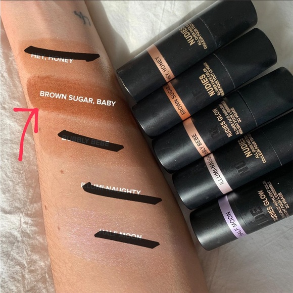 🆕 NUDESTIX Bronzer Highlighter in color Brown Sugar, Baby. - Picture 5 of 6